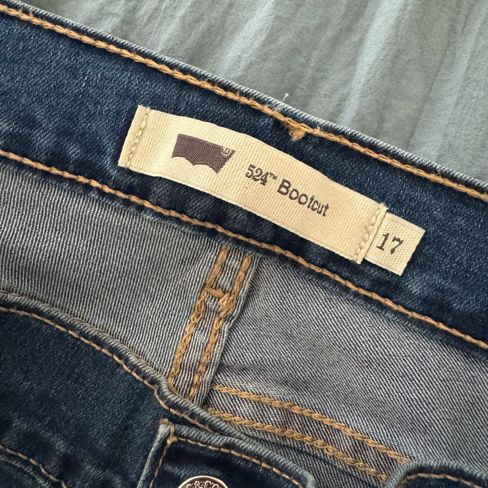 Levi's Dark Blue Denim Jeans
